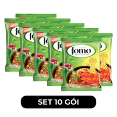 ASIAFOODS - Mì khoai tây Jomo hương vị Tôm chua cay, Mì Jomo tôm chua cay, Mì tôm chua cay Jomo - 85g/gói - 00348