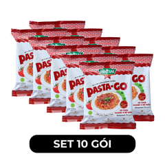PANZANI - Mì Ý ăn liền không chiên Pasta-go hương vị Cà chua bò bằm, Mì Ý cà chua bò bằm ăn liền - 105g/gói - 00625