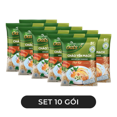XUANAN - Cháo yến mạch Xuân An hương vị Thịt gà, Cháo yến mạch thịt gà Xuân An, Cháo gà Xuân An - 40g/gói - 00669