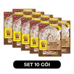 OTOKI - Cháo tươi Ottogi hương vị Thịt bò & cà rốt, Cháo tươi thịt bò và cà rốt Ottogi ăn liền - 220g/gói - 00699