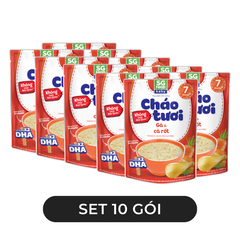 SG FOOD - Cháo tươi SG Food Baby hương vị Gà & cà rốt, SGFood Cháo tươi baby Gà cà rốt SGFood - 240g/gói - 00573