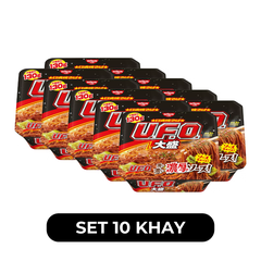 NISSIN - Mì khay trộn Nissin U.F.O hương vị Yakisoba, Mì trộn Yakisoba Nissin UFO, Mì trộn Nissin - 167g/khay - 00698