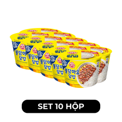 OTOKI - Cơm hộp ăn liền Ottogi hương vị Gà cay sốt Mayonnaise, Cơm gà cay xốt Mayonnaise Ottogi - 180g/hộp - 00685