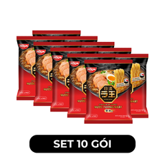 NISSIN - Mì ăn liền Nissin Raoh Ramen vị Nước tương Nhật, Mì Ramen Nissin vị Nước tương Nhật, Mì ăn liền Nissin Raoh vị Nước tương Nhật - 97g/gói - 00377