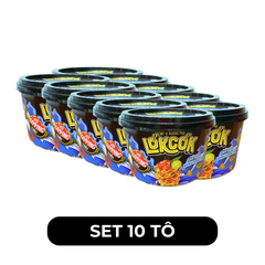 WORLD SPICE - Mì tô trộn LókCók hương vị Bánh tráng trộn, Mì tô trộn bánh tráng trộn LokCok ăn liền - 102g/tô - 00761
