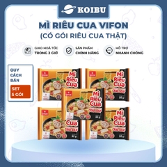 VIFON - Mì Vifon hương vị Riêu cua (có gói riêu cua thật), Vifon mì riêu cua Vifon, Mì Vifon riêu cua - 00812