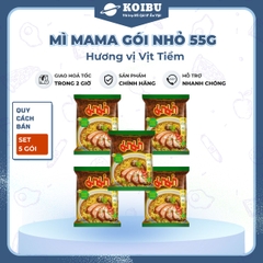 MAMA - Mì Mama gói nhỏ hương Mì vịt tiềm, Mì vịt tiềm ăn liền, Mì Thái Lan vị Mì vịt tiềm, Mì Mama vịt tiềm  - 55g/gói - 00256