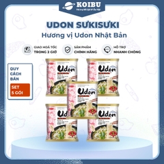 ACECOOK - Mì Udon Sưkisưki hương vị Udon Nhật Bản, Mì udon Suki Acecook, Mì udon Nhật Bản Sưki Sưki - 75g/gói - 00035
