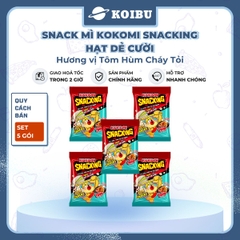 MASAN - Snack mì Kokomi Snacking hương vị Tôm hùm cháy tỏi, Kokomi Snacking Tôm hùm cháy tỏi ăn liền  - 70g/gói - 00897