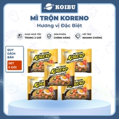 PALDO - Mì trộn Koreno hương vị Đặc biệt, Koreno Mì trộn đặc biệt Koreno, Mì Koreno Hàn Quốc ăn liền - 74g/gói - 00161