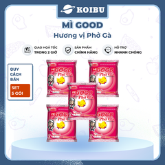 ACECOOK - Mì Good sợi phở hương vị Phở gà, Mì sợi phở Good vị phở gà, Mì Good phở gà sợi dẹt  - 68g/gói - 00892