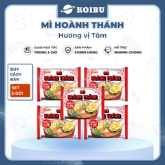 ACECOOK - Mì Hoành Thánh hương vị Tôm, Mì Hoành Thánh tôm ăn liền, Mì vằn thắn tôm Acecook ăn liền - 79g/gói - 00032