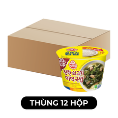 OTOKI - Cơm hộp ăn liền Ottogi hương vị Súp rong biển thịt bò, Cơm súp rong biển thịt bò Ottogi - 180g/hộp - 00686