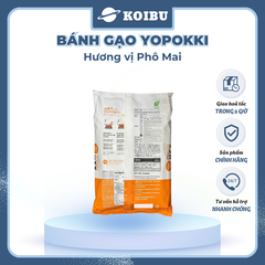 YOUNG POONG- Tokbokki Hàn Quốc Yopokki hương vị Phô mai, Bánh gạo Tokbokki  Yopokki Hàn Quốc 240g/gói - 00875