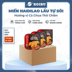YIHAI - Lẩu tự sôi Haidilao hương vị Cà chua thịt chiên, Lẩu tự sôi Hadilao cà chua thịt chiên - 275g/hộp - 00786