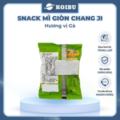MENGZHOU - Snack mì giòn Chang Ji hương vị Gà, Chang Ji snack mì gà Chang Ji, Mì Trung Quốc gói - 26g/gói - 00499