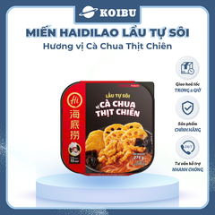 YIHAI - Lẩu tự sôi Haidilao hương vị Cà chua thịt chiên, Lẩu tự sôi Hadilao cà chua thịt chiên - 275g/hộp - 00786
