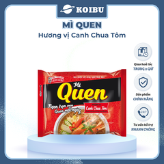 ACECOOK - Mì Quen hương vị Canh chua tôm, Acecook mì quen Canh chua tôm Acecook mì Queen Acecook - 82g/gói - 00844