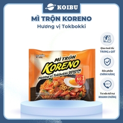 PALDO - Mì trộn Koreno hương vị Tokbokki, Koreno Mì trộn Tokbokki Koreno, Mì Koreno Hàn Quốc ăn liền - 74g/gói - 00159