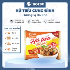 AFOTECH - Hủ tiếu Cung Đình hương vị Bò kho, Hủ tíu Cung Đình bò kho, Hủ tiếu bò kho Cung Đình ăn liền - 85g/gói -00849