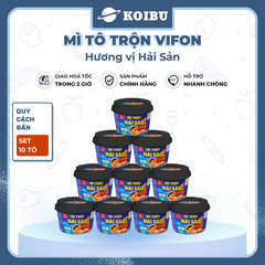 VIFON - Mì tô trộn Vifon hương vị Hải sản, Mì trộn Vifon Hải sản, Vifon tô mì Hải sản trộn - 105g/tô - 00531