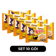 SAMYANG - Mì khô gà cay Samyang hương vị Gà cay phô mai Quattro, Mì gà cay 4 vị phô mai Samyang - 145g/gói - 00422