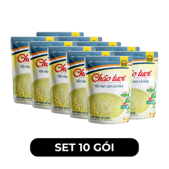 CÂY THỊ - Cháo tươi Cây Thị hương vị Yến hạt sen lá dứa, Cháo tươi yến hạt sen lá dứa Cây Thị - 240g/gói - 00742