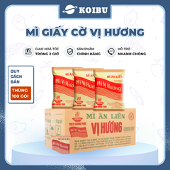THIEN HUONG FOOD - Mì Vị Hương hương vị Giấy cờ, Mì tôm gói giấy cờ Vị Hương, Mì giấy Vị Hương ăn liền - 60g/gói  - 00864