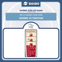 ACECOOK - Mì ly Handy Hảo Hảo Tomyum - Mì Handy Hảo Hảo Tom yum - Mì Handy Hảo Hảo ly Tomyum - Mì ly Hảo Hảo Handy Tom yum - Mì ly ăn liền Tomyum - 67g/ly - 00018
