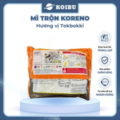 PALDO - Mì trộn Koreno hương vị Tokbokki, Koreno Mì trộn Tokbokki Koreno, Mì Koreno Hàn Quốc ăn liền - 74g/gói - 00159
