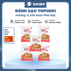 YOUNG POONG- Tokbokki Hàn Quốc Yopokki hương vị Xốt Kem Phô Mai, Tokbokki  Yopokki, Bánh gạo Yopokki Hàn Quốc 240g/gói - 00872