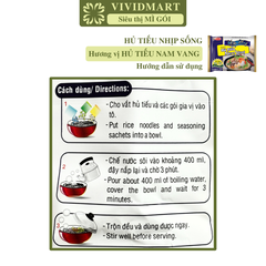 ACECOOK - Hủ tiếu Nhịp Sống Nam vang, Hủ tíu nam vang Nhịp Sống, Hủ tiếu gói Nhịp Sống Acecook - 70g/gói - 00045