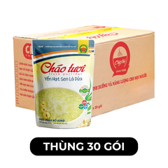 CÂY THỊ - Cháo tươi Cây Thị hương vị Yến hạt sen lá dứa, Cháo tươi yến hạt sen lá dứa Cây Thị - 240g/gói - 00742
