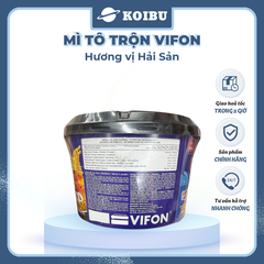 VIFON - Mì tô trộn Vifon hương vị Hải sản, Mì trộn Vifon Hải sản, Vifon tô mì Hải sản trộn - 105g/tô - 00531