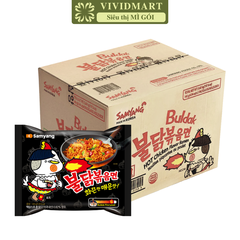 SAMYANG - Mì khô gà cay Samyang hương vị Gà cay, mì Samyang gà cay truyền thống, mì gà cay Samyang - 140g/gói - 00416
