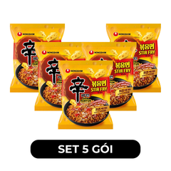 NONGSHIM - Mì Shin Ramyun hương vị Phô mai cay, Mì xào phô mai cay Shin, Mì xào phô mai Hàn Quốc - 136g/gói - 00592