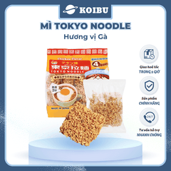 TOKYO NOODLE - Mì Tokyo Noodle hương vị Gà, Mì ăn liền cho bé Tokyo Noodle, Mì gà ăn dặm cho bé - 120g/lốc - 00801