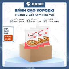 YOUNG POONG- Tokbokki Hàn Quốc Yopokki hương vị Xốt Kem Phô Mai, Tokbokki  Yopokki, Bánh gạo Yopokki Hàn Quốc 240g/gói - 00872