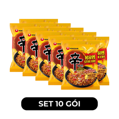 NONGSHIM - Mì Shin Ramyun hương vị Phô mai cay, Mì xào phô mai cay Shin, Mì xào phô mai Hàn Quốc - 136g/gói - 00592