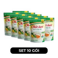 CÂY THỊ - Cháo tươi Cây Thị hương vị Rau củ thập cẩm, Cháo tươi rau củ thập cẩm Cây Thị ăn liền - 240g/gói - 00741
