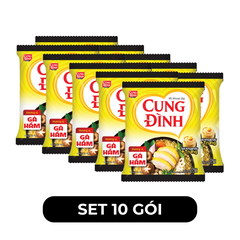 AFOTECH - AFOTECH - Mì Cung Đình Gà hầm, Mì Gà hầm Cung Đình, Mì khoai tây Cung Đình Gà hầm, Mì Cung Đình gói - 79g/gói - 00674