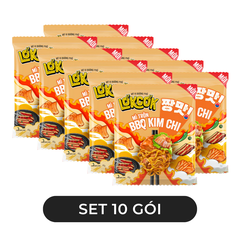 WORLD SPICE - Mì trộn LókCók hương vị BBQ kim chi, Mì trộn LokCok BBQ kim chi, Mì ăn liền LokCok - 97g/gói - 00749