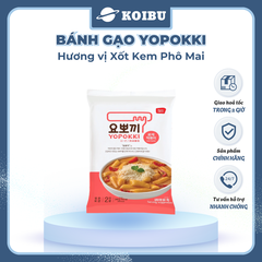 YOUNG POONG- Tokbokki Hàn Quốc Yopokki hương vị Xốt Kem Phô Mai, Tokbokki  Yopokki, Bánh gạo Yopokki Hàn Quốc 240g/gói - 00872