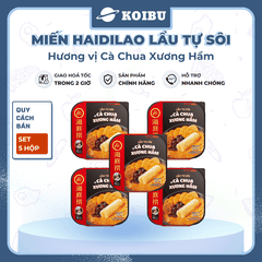 YIHAI - Lẩu tự sôi Haidilao hương vị Cà chua xương hầm, Lẩu tự sôi Hadilao cà chua xương hầm - 282g/hộp - 00785