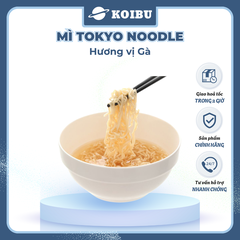 TOKYO NOODLE - Mì Tokyo Noodle hương vị Gà, Mì ăn liền cho bé Tokyo Noodle, Mì gà ăn dặm cho bé - 120g/lốc - 00801
