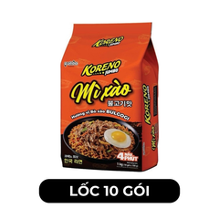 PALDO - Mì xào Koreno Jumbo hương vị Bò xào Bulgogi, Mì bò xào Bulgogi Koreno Jumbo, mì Koreno Hàn Quốc - 100g/gói - 00595