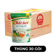CÂY THỊ - Cháo tươi Cây Thị hương vị Rau củ thập cẩm, Cháo tươi rau củ thập cẩm Cây Thị ăn liền - 240g/gói - 00741