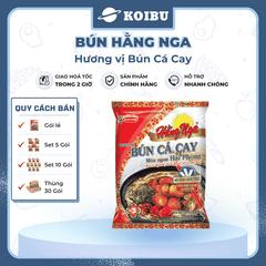 ACECOOK - Bún Hằng Nga hương vị Bún cá cay, Hằng Nga Bún cá cay Hằng Nga Acecook bún cá cay Hải Phòng - 73g/gói - 00783