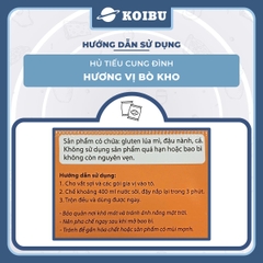 AFOTECH - Hủ tiếu Cung Đình hương vị Bò kho, Hủ tíu Cung Đình bò kho, Hủ tiếu bò kho Cung Đình ăn liền - 85g/gói -00849