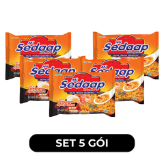 SEDAAP - Mì nước Sedaap hương vị sốt cay Laksa Singapore, Sedaap vị sốt cay Laksa Singapore, Mì vị sốt cay Laksa Singapore Sedaap, Mì nước Sedaap vị Laksa Singapore, Mì nước vị Laksa Singapore Sedaap, Mì nước cay Sedaap - 83g/gói - 00489